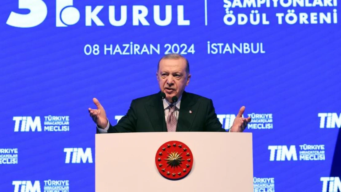 Cumhurbaşkanı Erdoğan'dan İhracatçıya Müjde
