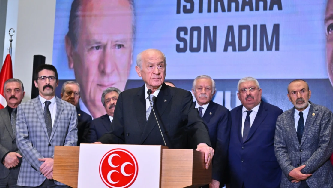 Devlet Bahçeli'den seçim değerlendirmesi