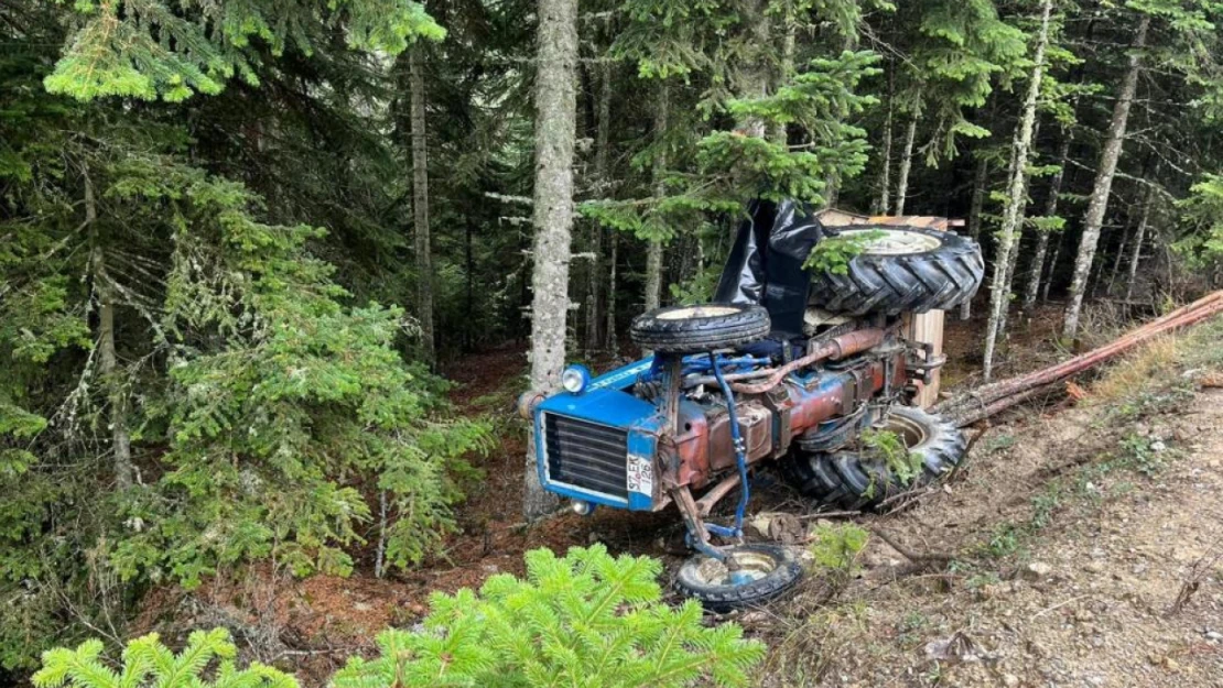 Devrilen Traktörün Sürücüsü Öldü