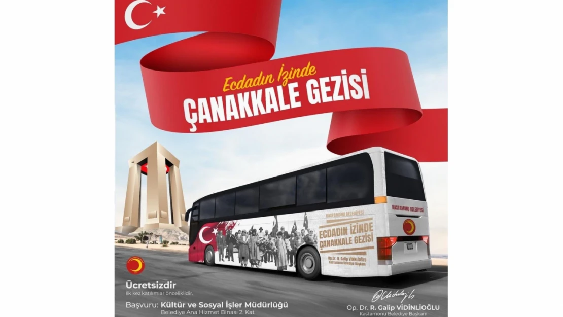 Ecdadın İzinde Çanakkale Gezisi'ne başvurular başlıyor