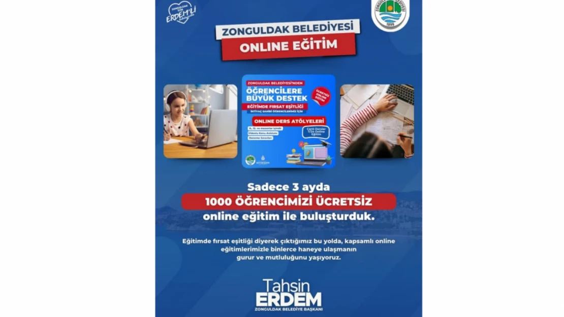 Eğitime Verilen Destek Devam Edecek