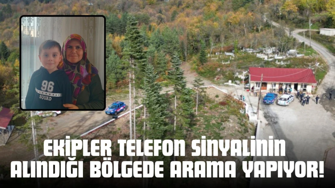 Ekipler Telefon Sinyalinin Alındığı Bölgede Arama Yapıyor!