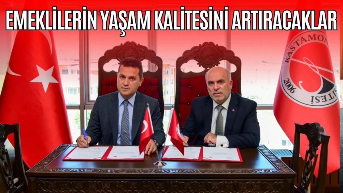 Emeklilerin Yaşam Kalitesini Birlikte Arttıracaklar