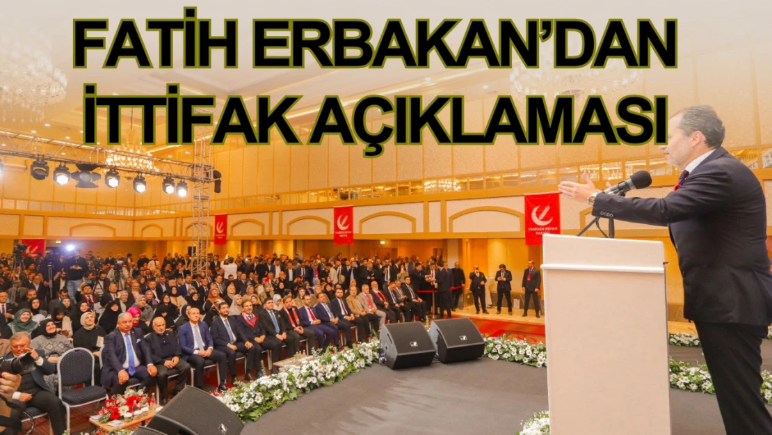 Erbakan'dan Açıklama, Yerel Seçimde İttifak Olacak Mı?