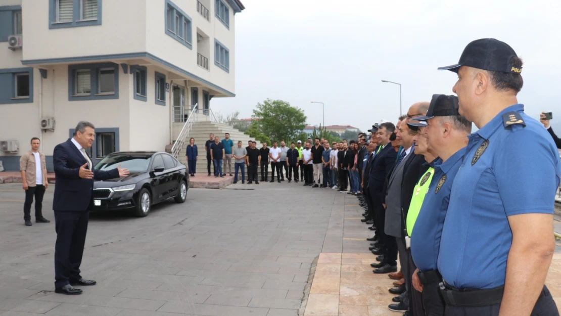 Erzurum'a atanan emniyet müdürü uğurlandı