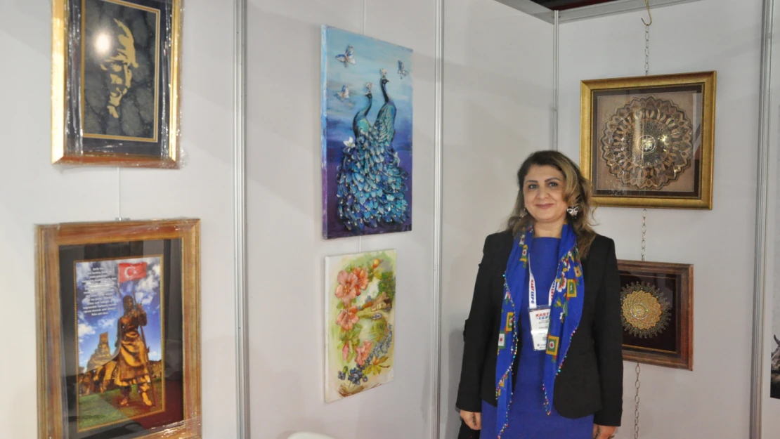 Eserlerini KASTEXPO'da Sergiledi