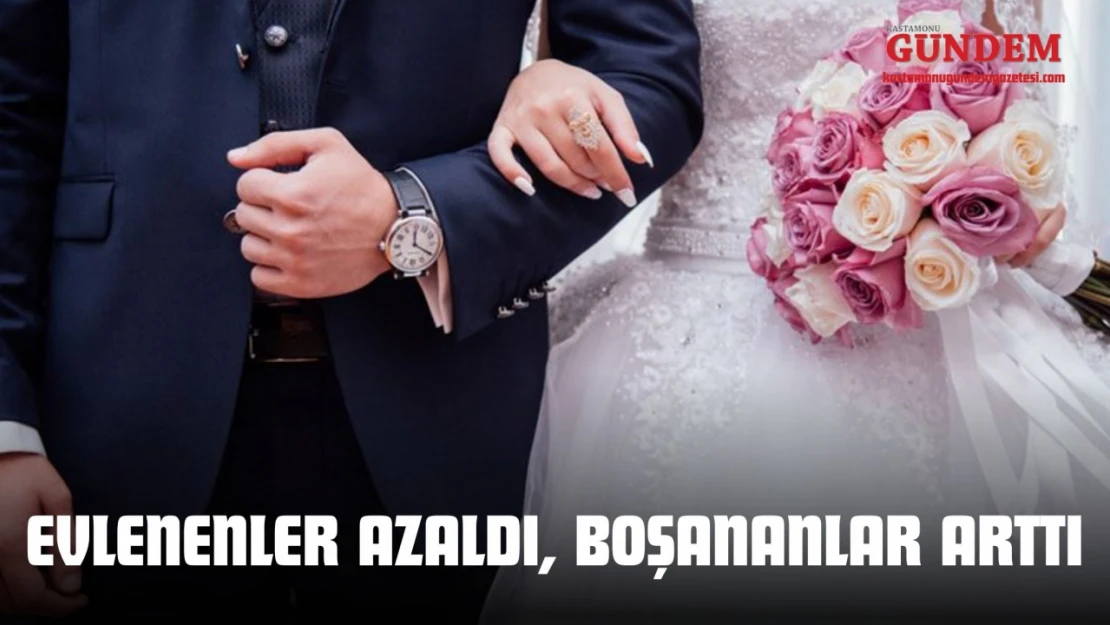 Evlenenler Azaldı, Boşananlar Arttı