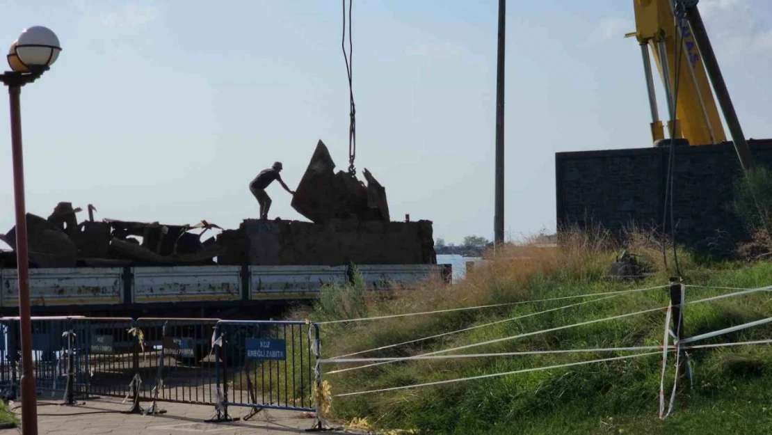 Pallada Gemisi'nin Söküm İşlemleri Tamamlandı