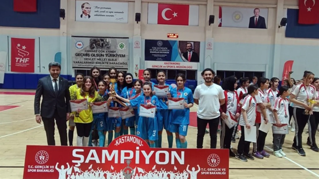 Futsal'da şampiyonlar belli oldu