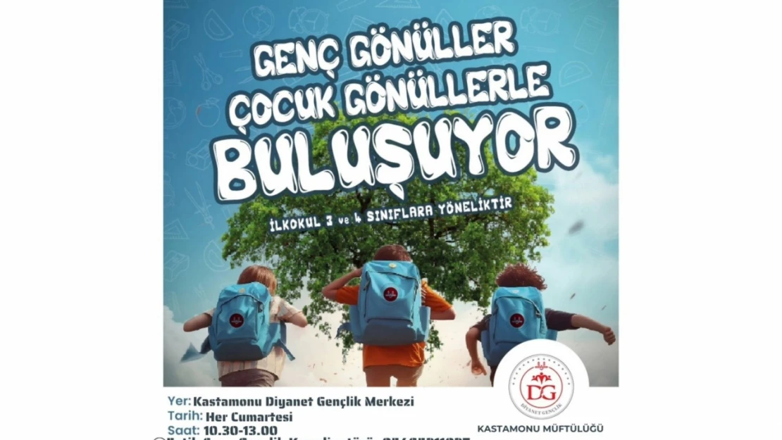 Genç Gönüllüler, Çocuk Gönüllüler İle Buluşacak