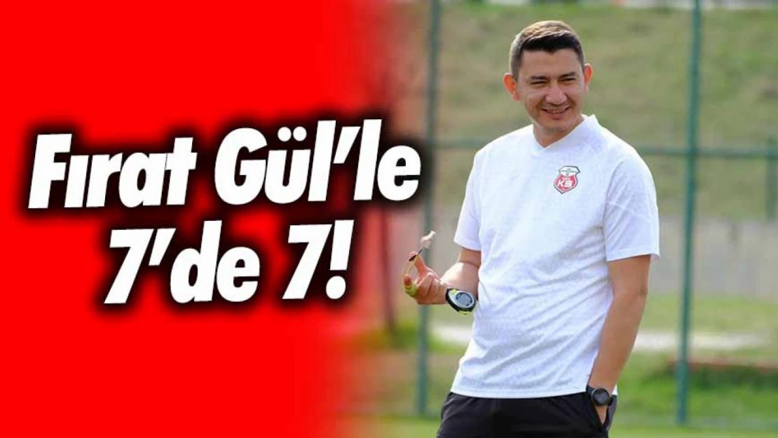 GMG Kastamonuspor, Teknik Direktör Fırat Gül'le 7 Maçın 7'sini Kazandı