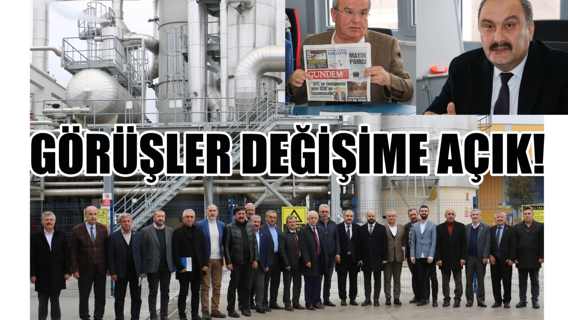 GÖRÜŞLER DEĞİŞİME AÇIK!