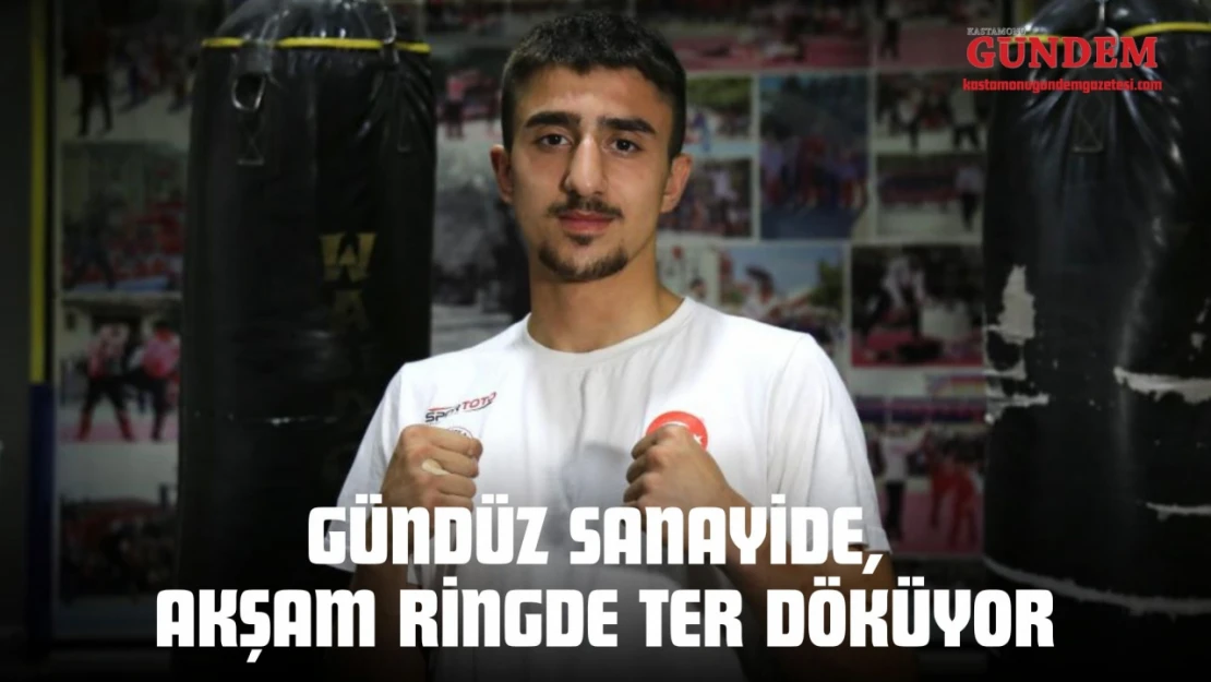 Gündüz Sanayide, Akşam Ringde Ter Döküyor