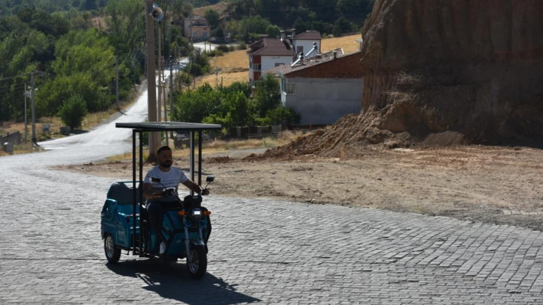 Güneş enerjisi ile çalıştırdı