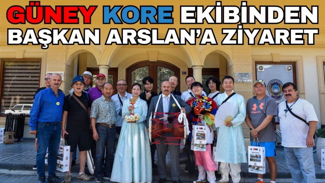 Güney Kore Ekibinden Başkan Arslan'a Ziyaret