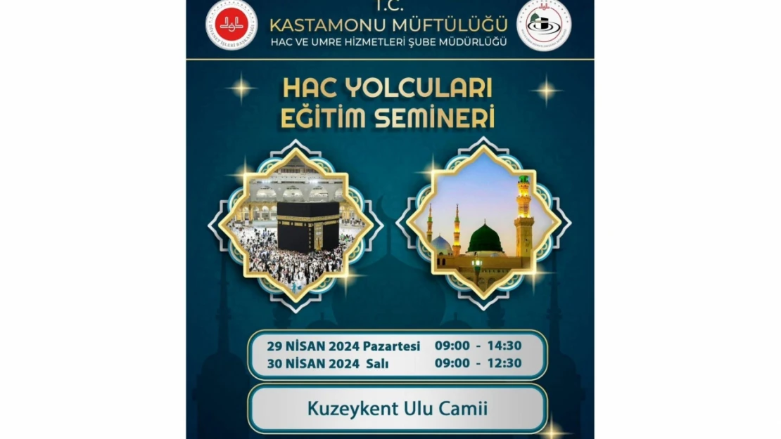 Hacı Adaylarına Eğitim Verilecek