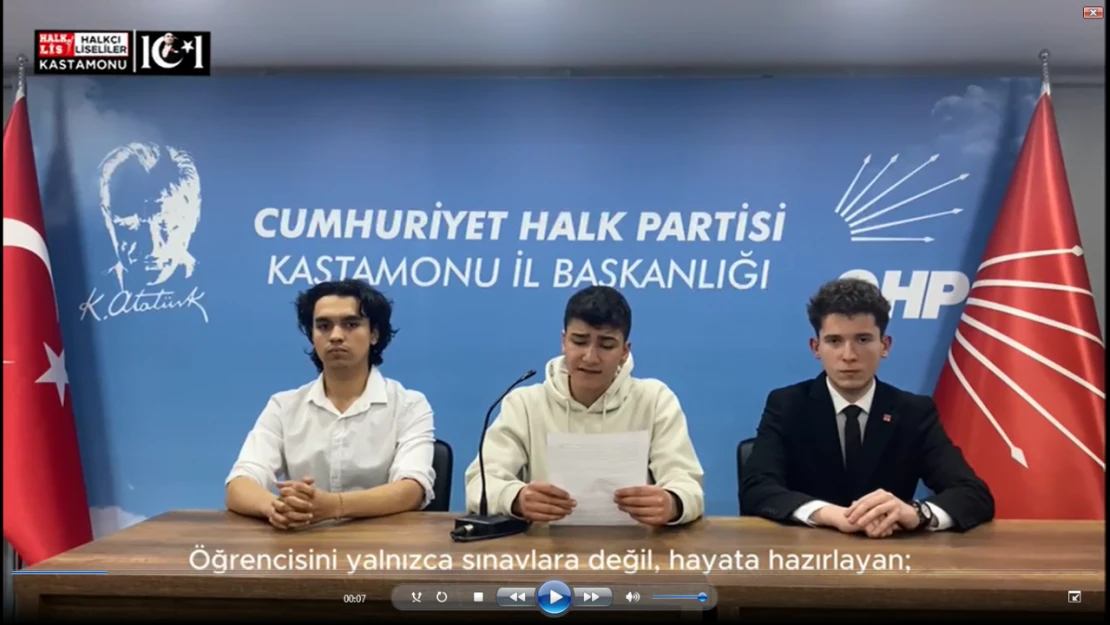 HALK-LİS Başkanı Korkmazyürek: 'Öğretmenlerimizin Yanındayız'