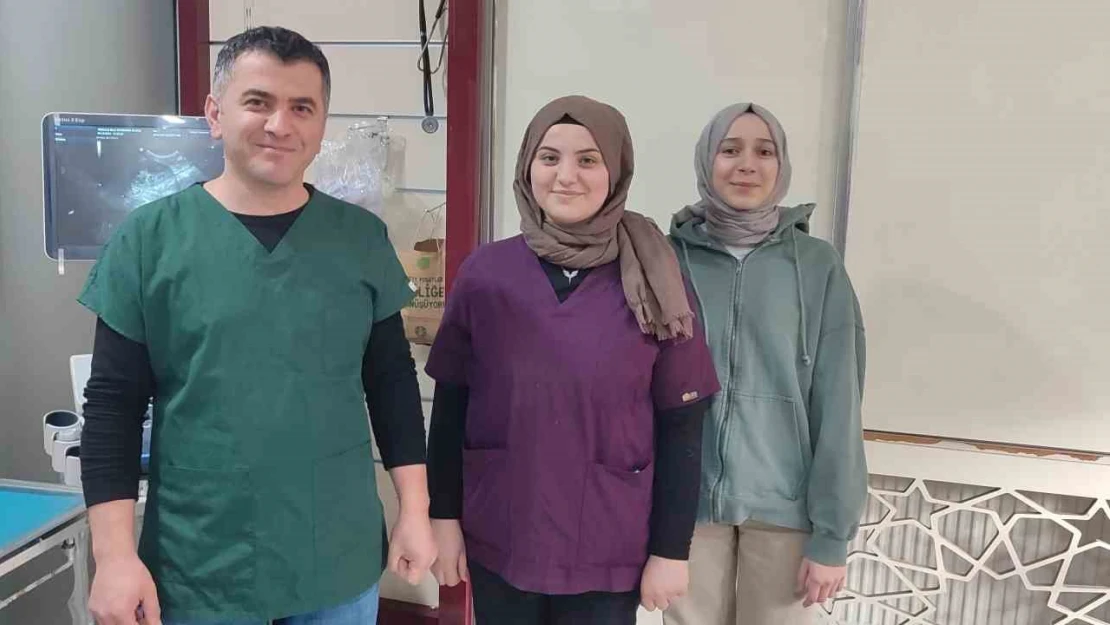 Hamile Koyun Dakikalarca Yavrusunun Kalp Atışını Dinledi