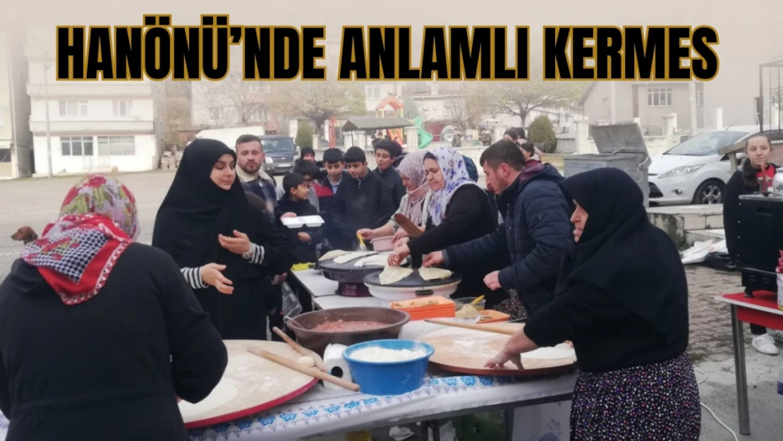 Hanönü'de Filistin İçin Kermes Düzenlendi