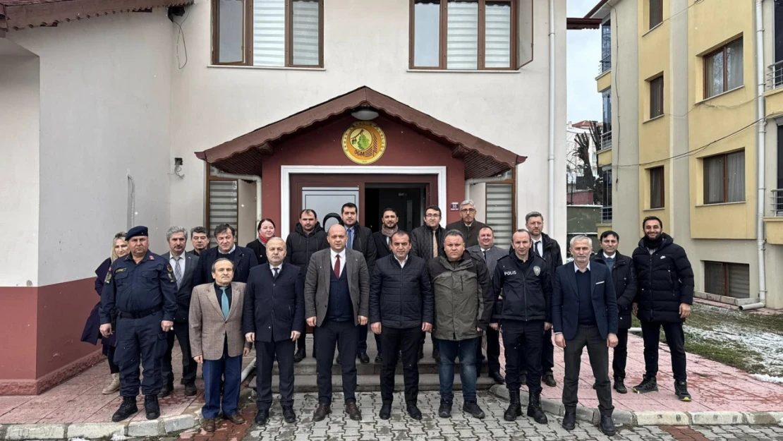 Hanönü'de Veda Yemeği Düzenlendi