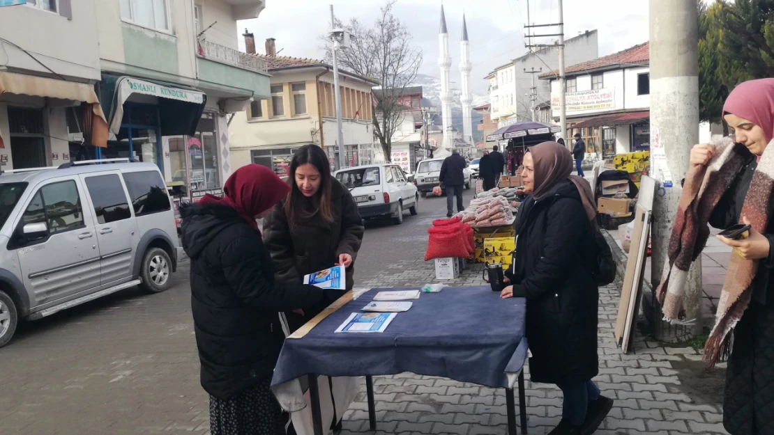 Hanönü'nde Kanser Stant Açıldı