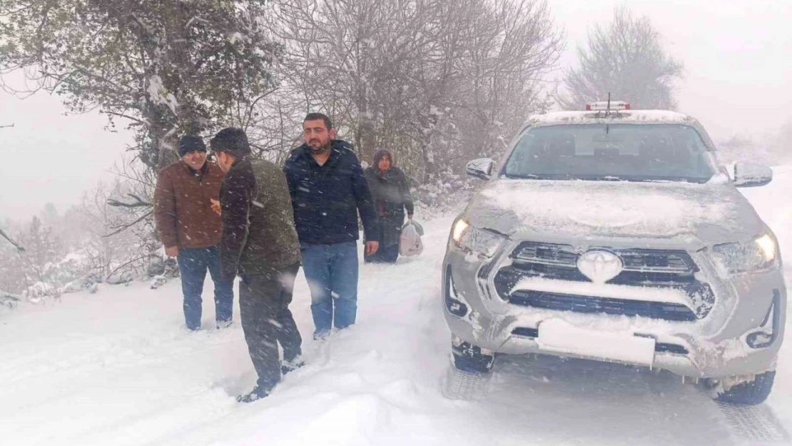 Hasta Kadını Hastaneye Ormancılar Yetiştirdi