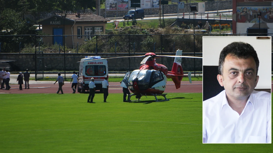 Hava ambulansından 19 kez faydalandık