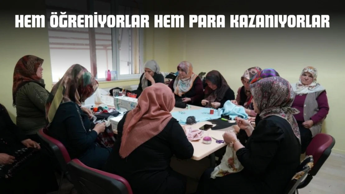Hem Öğreniyorlar Hem Para Kazanıyorlar