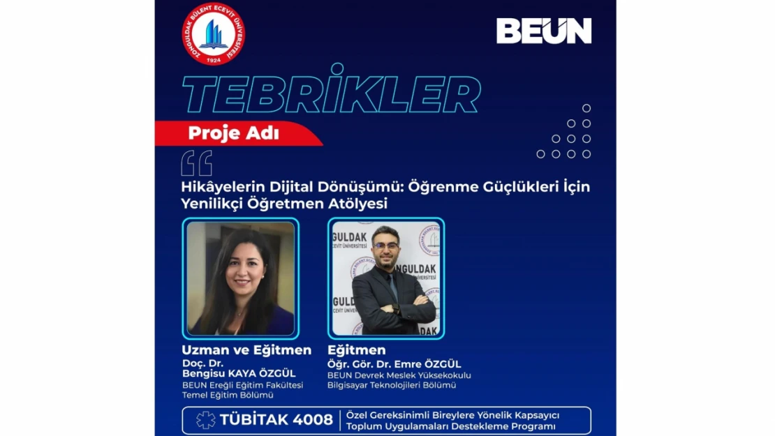 'Hikâyelerin Dijital Dönüşümü' Projesine TÜBİTAK'tan Destek