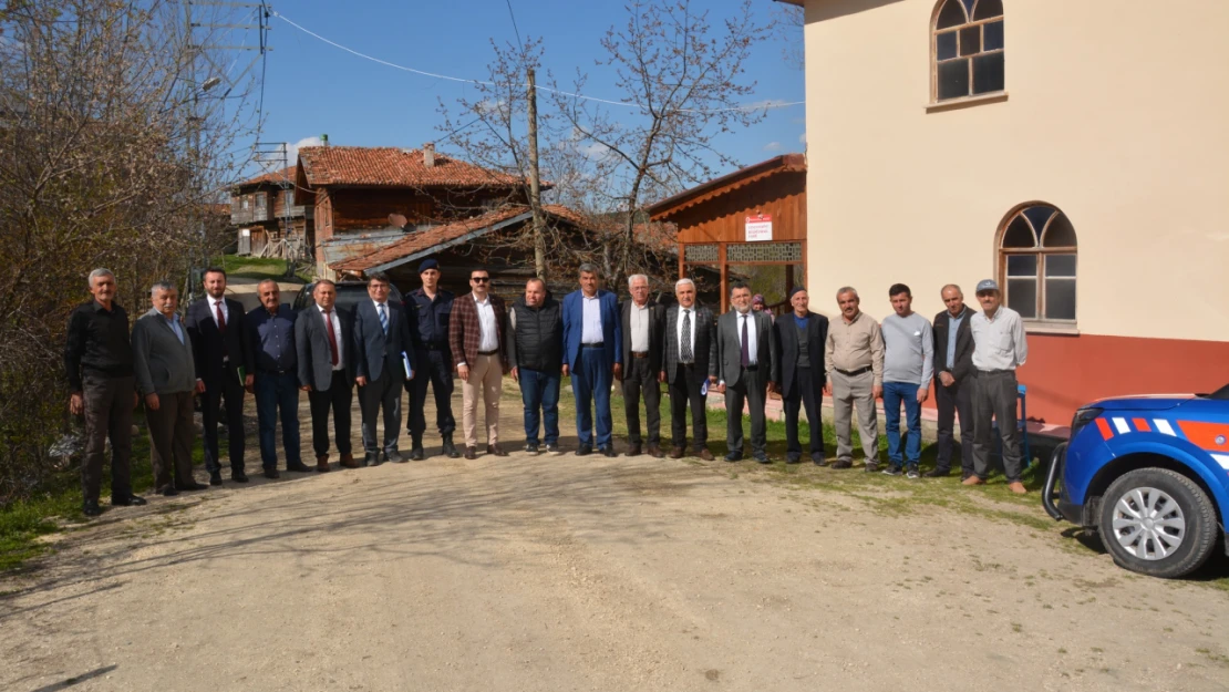 İhsangazi Kaymakamı Şahin'den Çatalyazı Köyüne Ziyaret