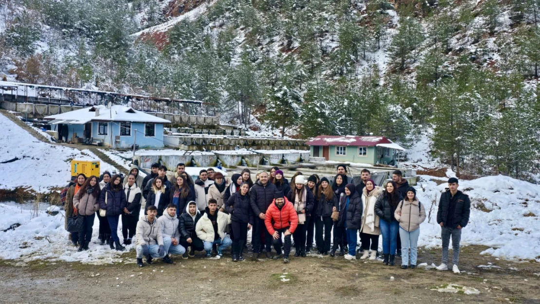 İhsangazi MYO, Çankırı'da Balık İşletmesini Gezdi