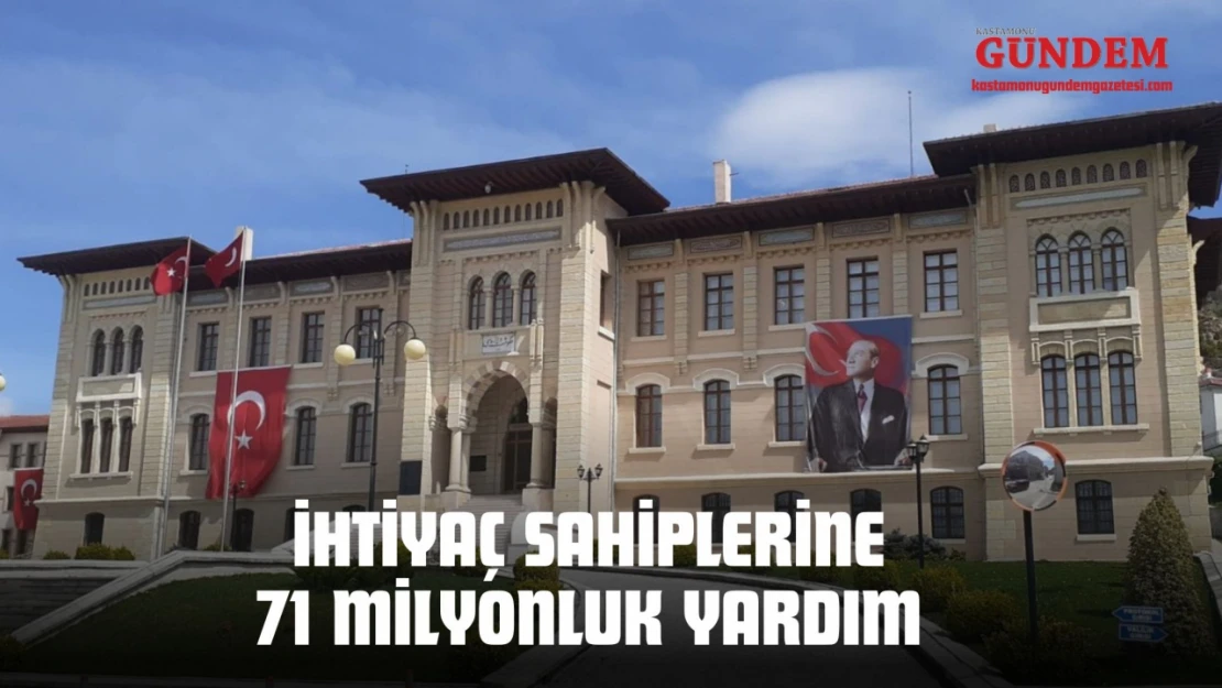 İhtiyaç Sahiplerine 71 Milyonluk Yardım