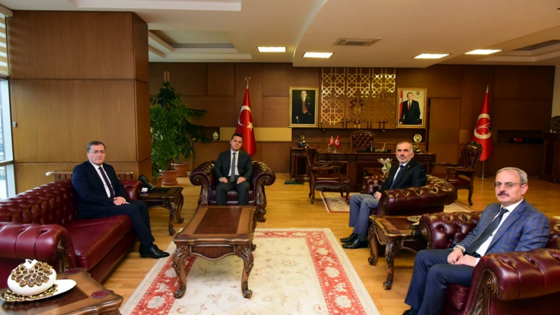 İl Müftülüğü'nden Rektör Topal'a ziyaret
