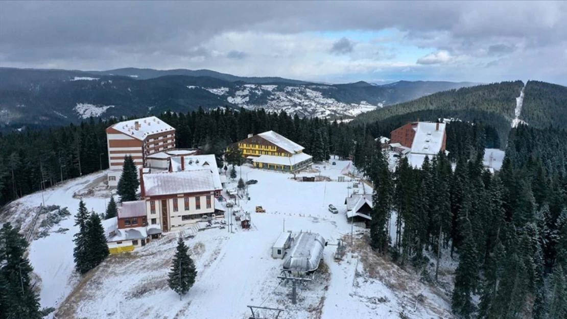 Ilgaz'da Kar Kalınlığı 27 Santimetre Ölçüldü