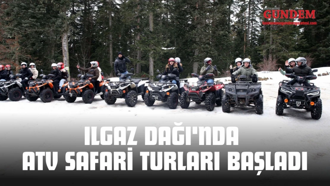 Ilgaz Dağı'nda ATV Safari Turları Başladı