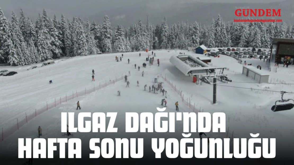 Ilgaz Dağı'nda Hafta Sonu Yoğunluğu