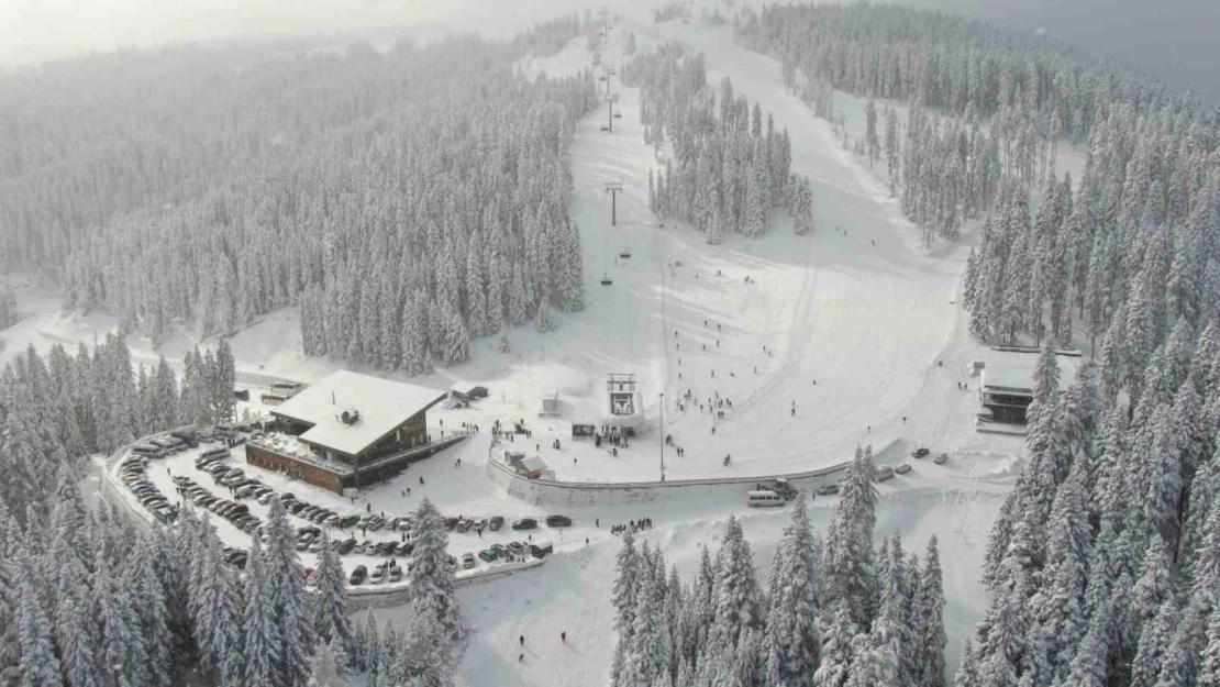 Ilgaz Dağı'nda Yarıyıl Tatili Coşkusu