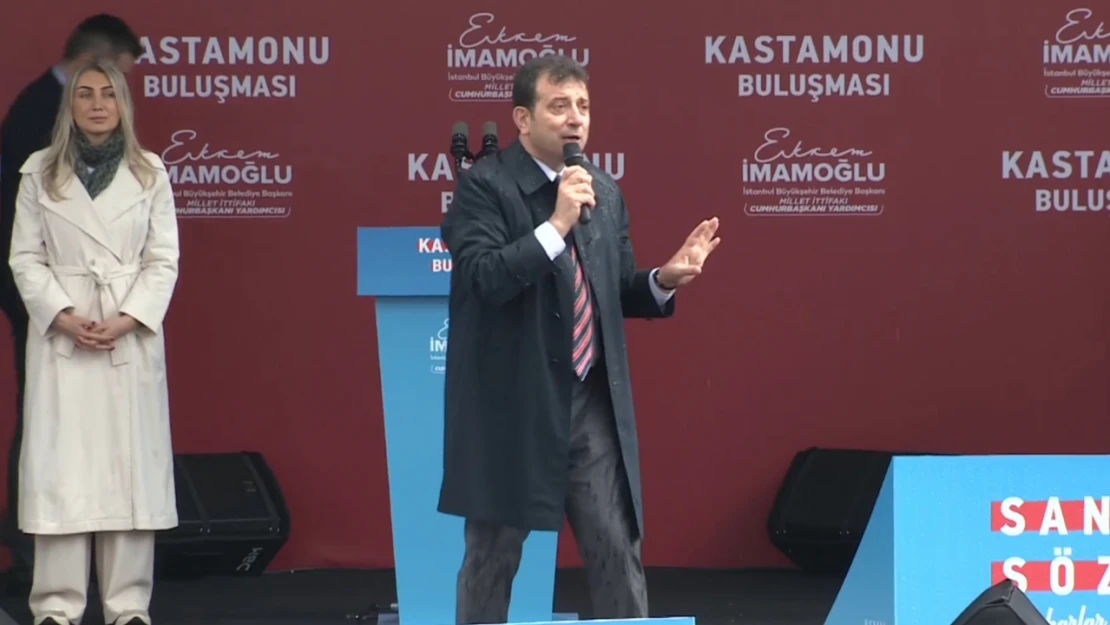 Ekrem İmamoğlu Kastamonu'da