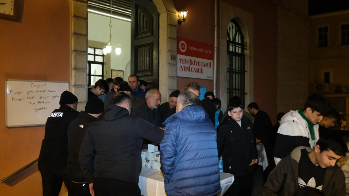 İnebolu Belediyesi, Regaip Kandili'nde Gönülleri Isıttı