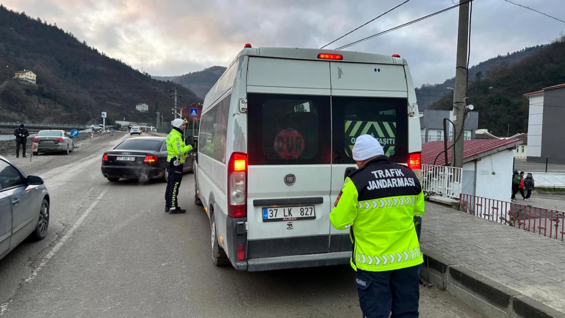 İnebolu'da Radar Hız Denetimi Yapıldı