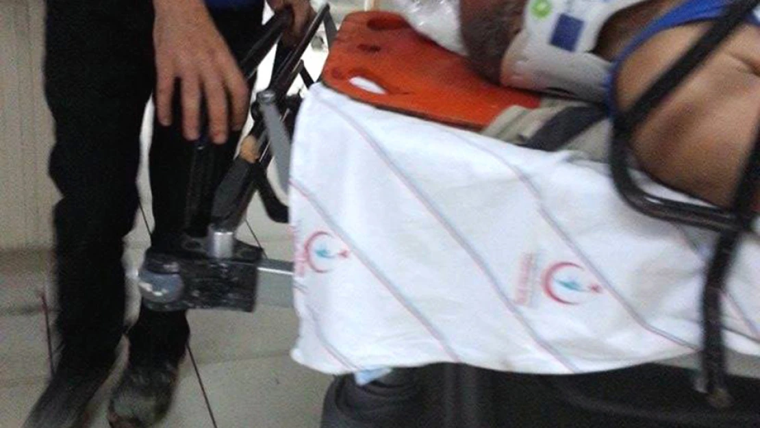 İnşaattan düşen işçi yaralandı