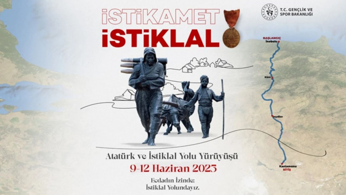 İstiklal Yolu Yürüyüşü başvuruları başladı