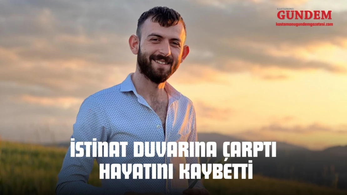 İstinat Duvarına Çarptı, Hayatını Kaybetti