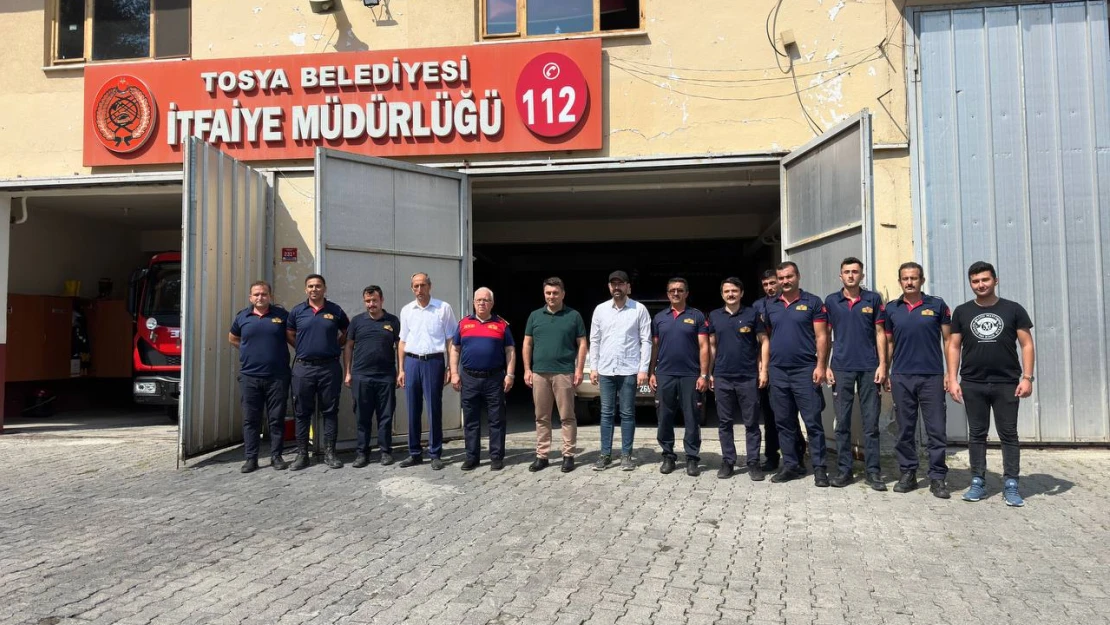 İtfaiye ekiplerine teşekkür ettiler
