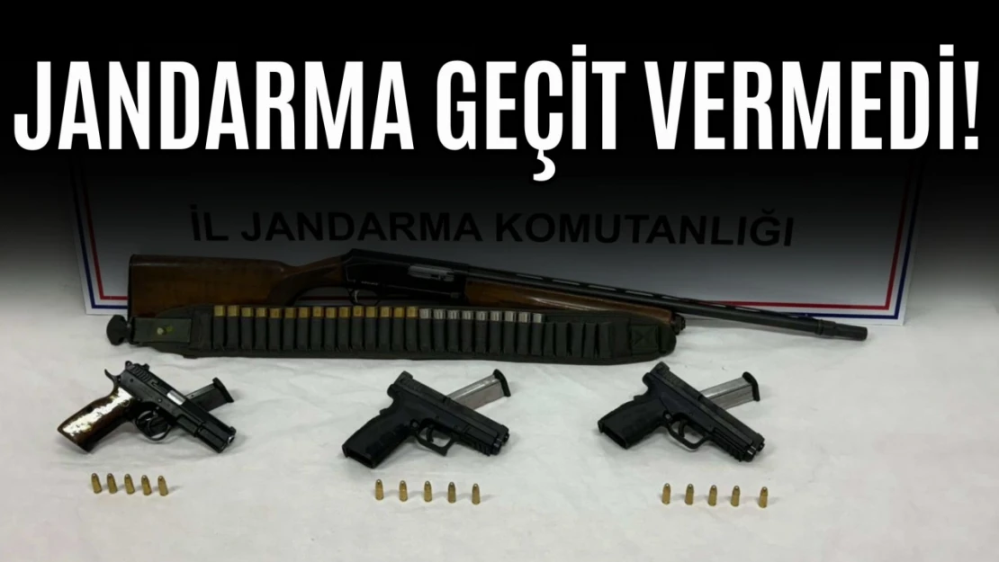 Jandarma Geçit Vermedi