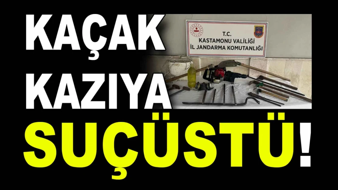 Kaçak Kazıya Suçüstü!