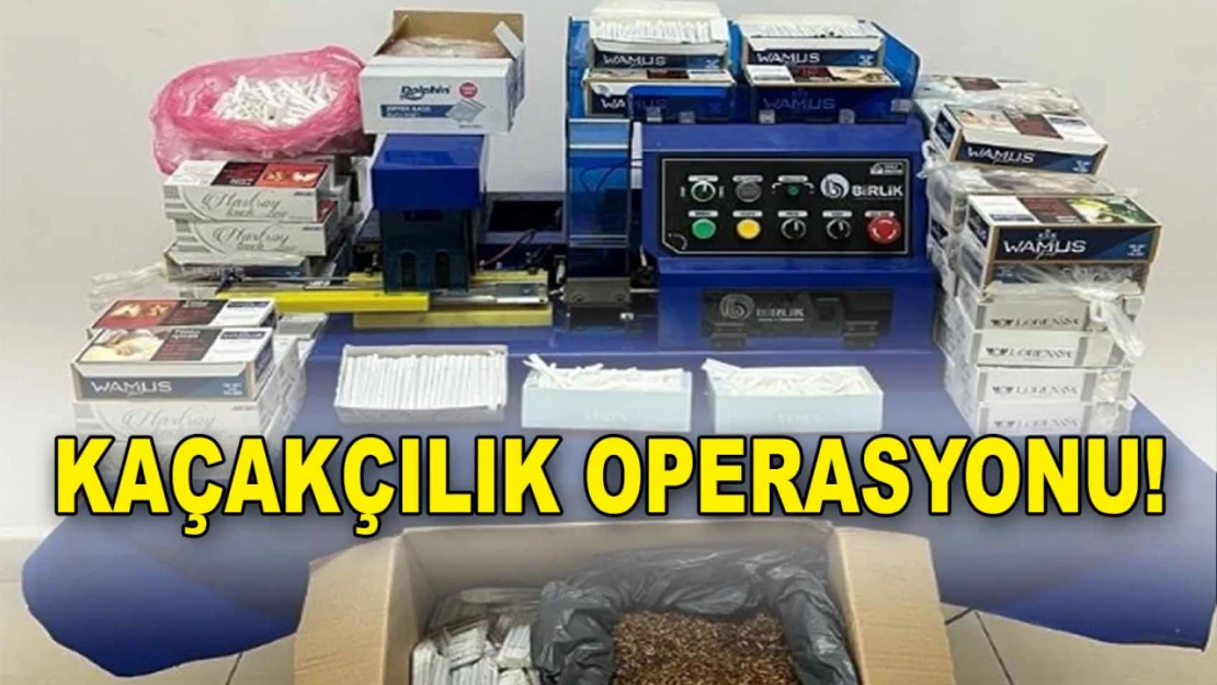 Kaçakçılık Operasyonu!