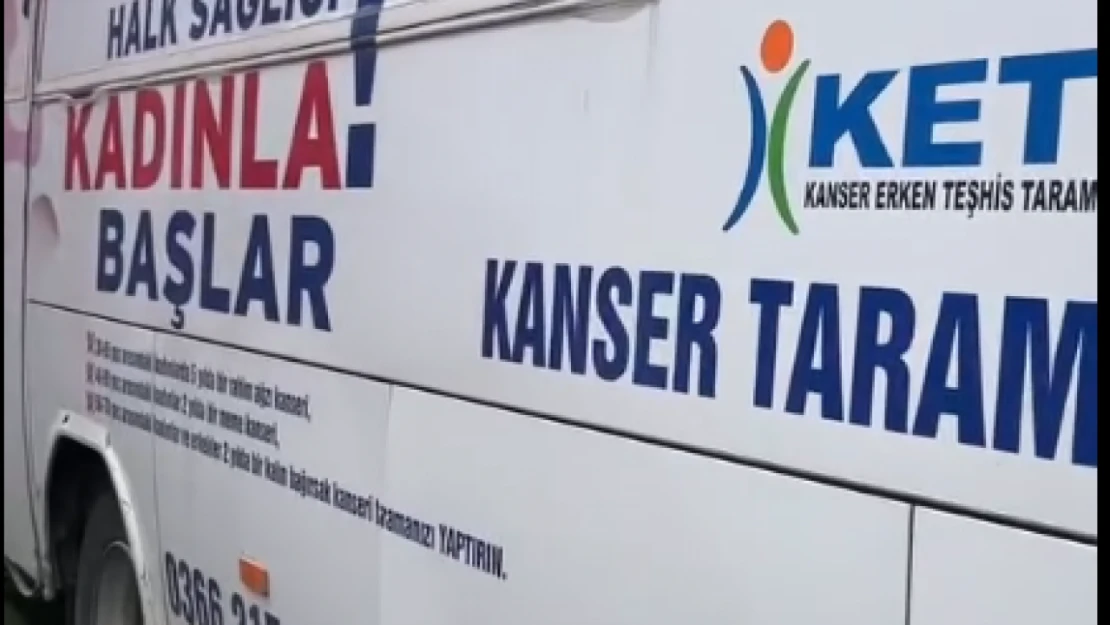 Kanser Tarama Hizmetleri Devam Ediyor