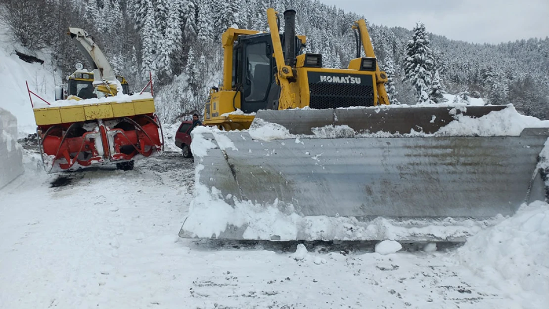 Kapalı köy yolu sayısı 163'e indi