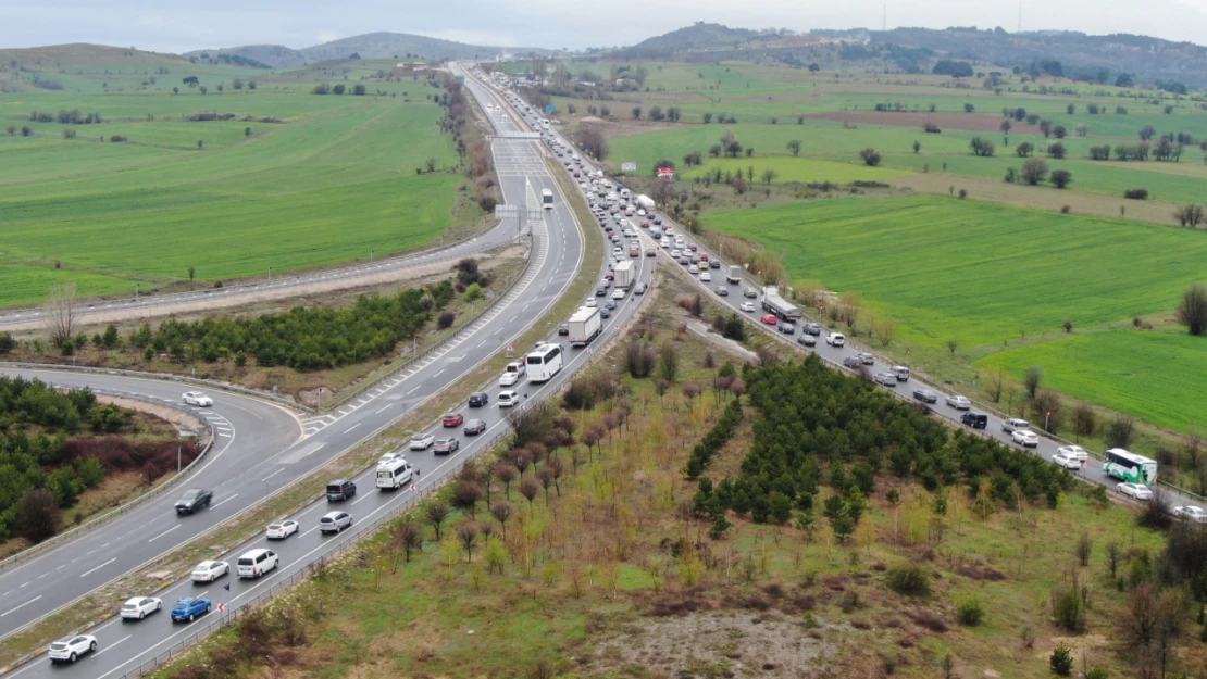 Karabük'te bayram trafiği